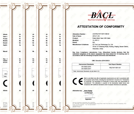 CE certification of products